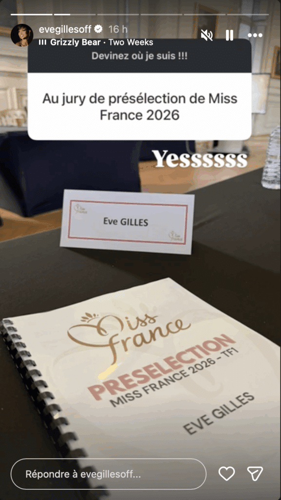 Miss France 2026 : Ève Gilles aura un rôle bien spécifique à jouer dans l’élection de samedi