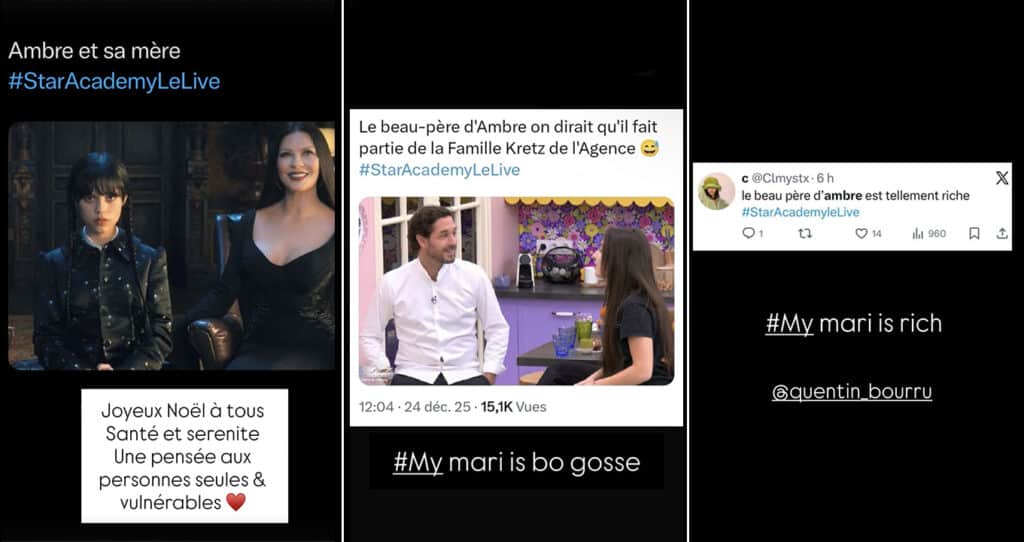 “Mon mari est beau gosse” : la mère d’Ambre (Star Academy) répond au buzz fou autour de son beau-père