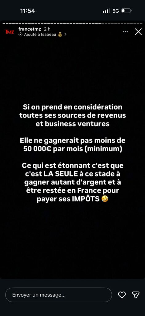 Isabeau De la Tour : on en sait plus sur les revenus de ses nombreuses collaborations