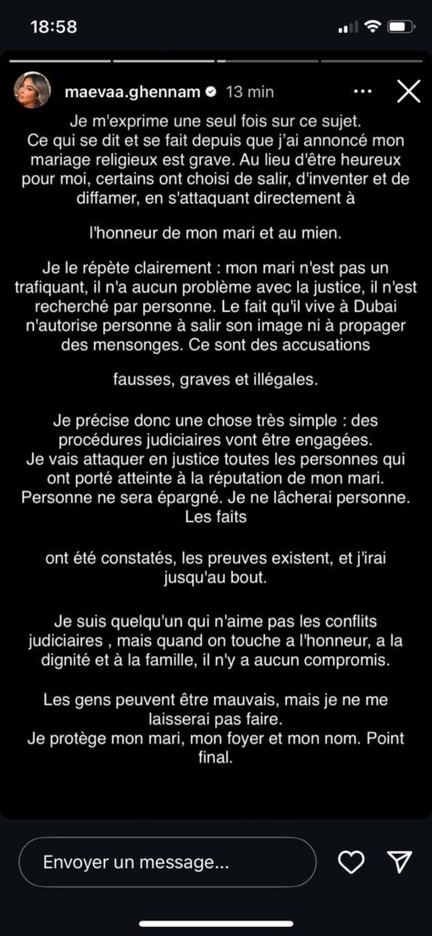 Maeva Ghennam mariée : son mari aurait un lourd passé