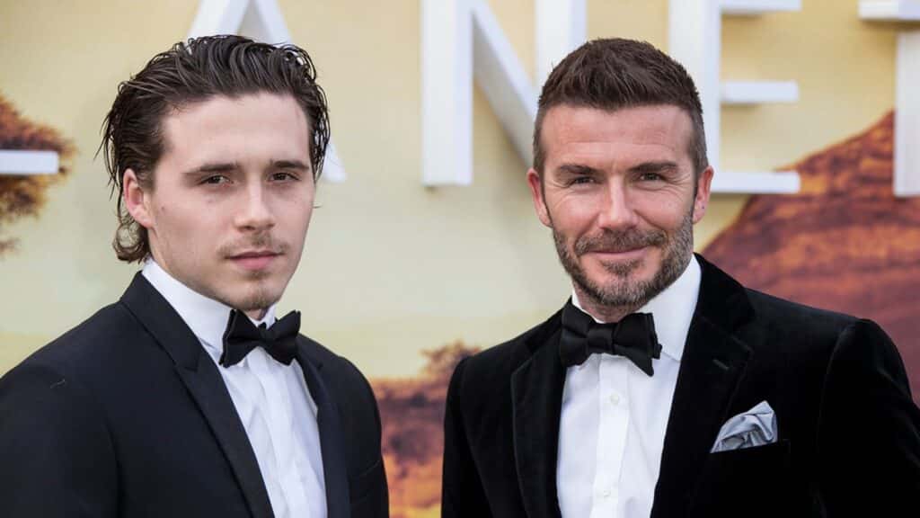 David Beckham : il adresse un message à son fils Brooklyn pour le Nouvel An