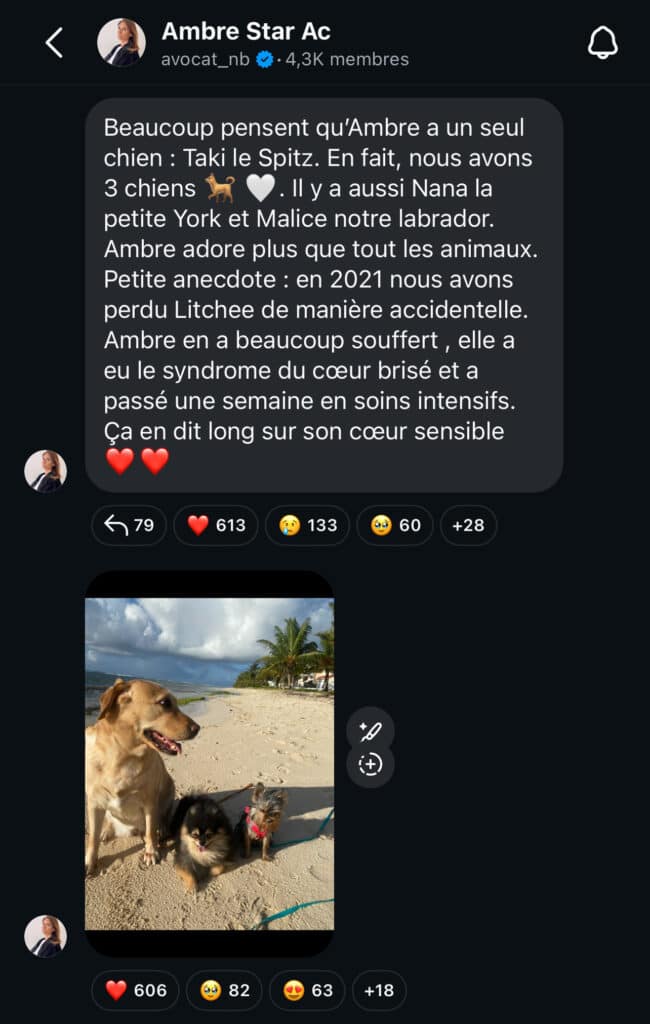 La mère d’Ambre (Star Academy) raconte le plus gros chagrin d’amour de sa fille