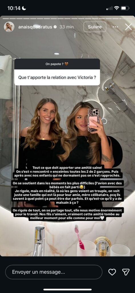 Anaïs Quadratus : elle rétablit la vérité sur la relation entre Victoria Méhault et son mari Thomas