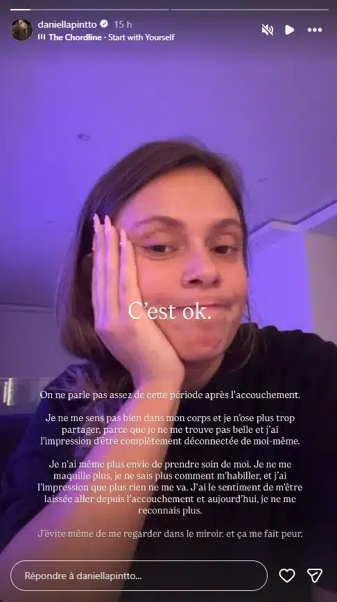 Daniela Capone : elle se confie sur son post-partum compliqué, 9 mois après son accouchement