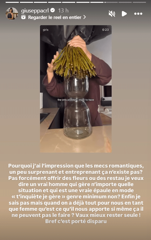 Giuseppa : déçue par Paga ? Elle partage son état d’esprit