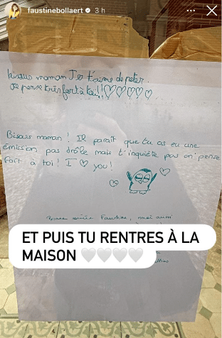 Faustine Bollaert : tourmentée par un tournage, ses enfants volent à son secours