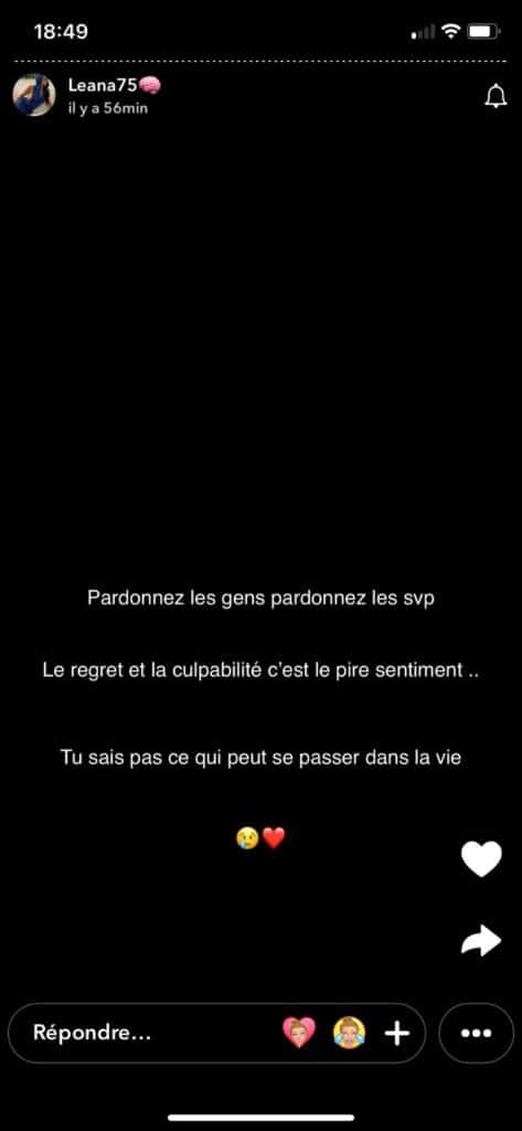 Sarah Fraisou : après son message d’adieu, Léana fait des confidences