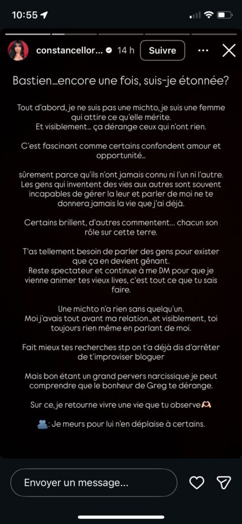 Bastos : il insulte la nouvelle chérie de Greg Yega, elle lui répond
