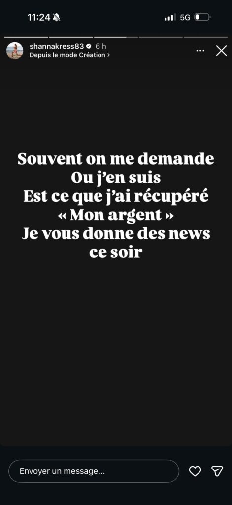 Shanna Kress : toujours en conflit avec Thibault Garcia, elle ne compte pas en rester là
