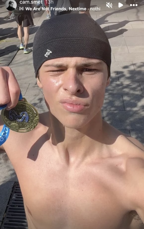 David Hallyday : son fils Cameron, âgé de 21 ans, a relevé un défi sportif de taille