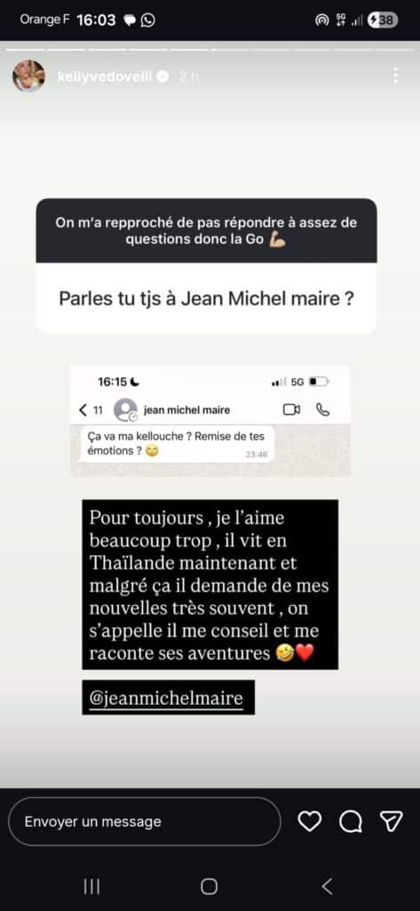 Kelly Vedovelli : elle se livre sur sa relation avec Jean-Michel Maire depuis la fin de TPMP