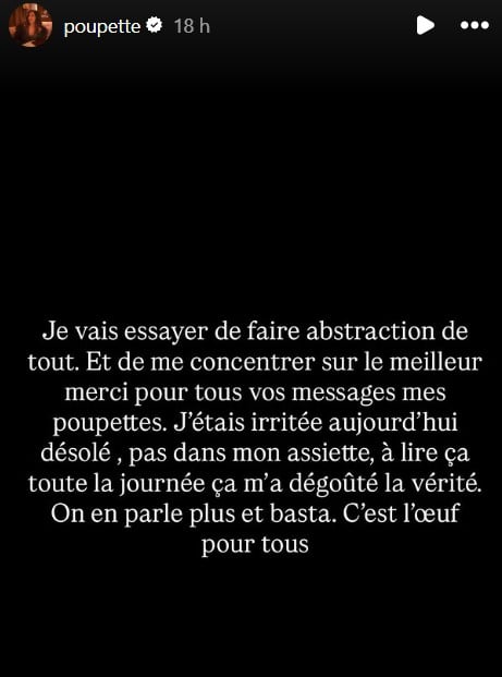 Poupette Kenza : elle regrette d’avoir partagé sa rupture et dénonce la méchanceté des internautes