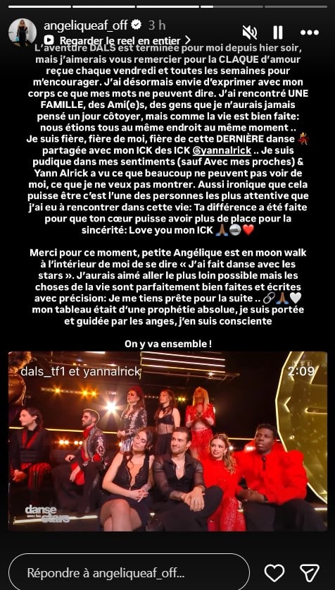 Danse avec les stars : Angélique Angarni-Filopon rassure après ses larmes sur le prime