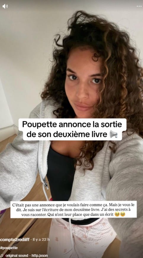 Poupette Kenza : elle annonce l'écriture de son deuxième livre