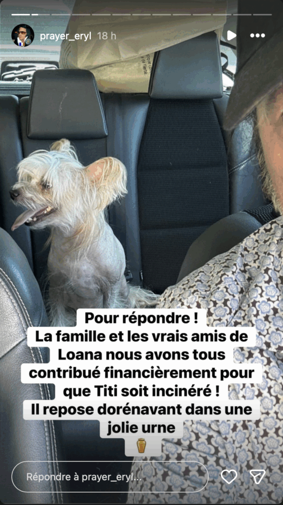Qu'advient-il de la dépouille de Titi, le chien de Loana également retrouvé sans vie dans son appartement ?