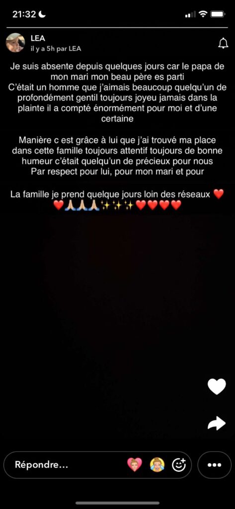 Liam Di Benedetto : en deuil, sa famille fait face à une mauvaise nouvelle