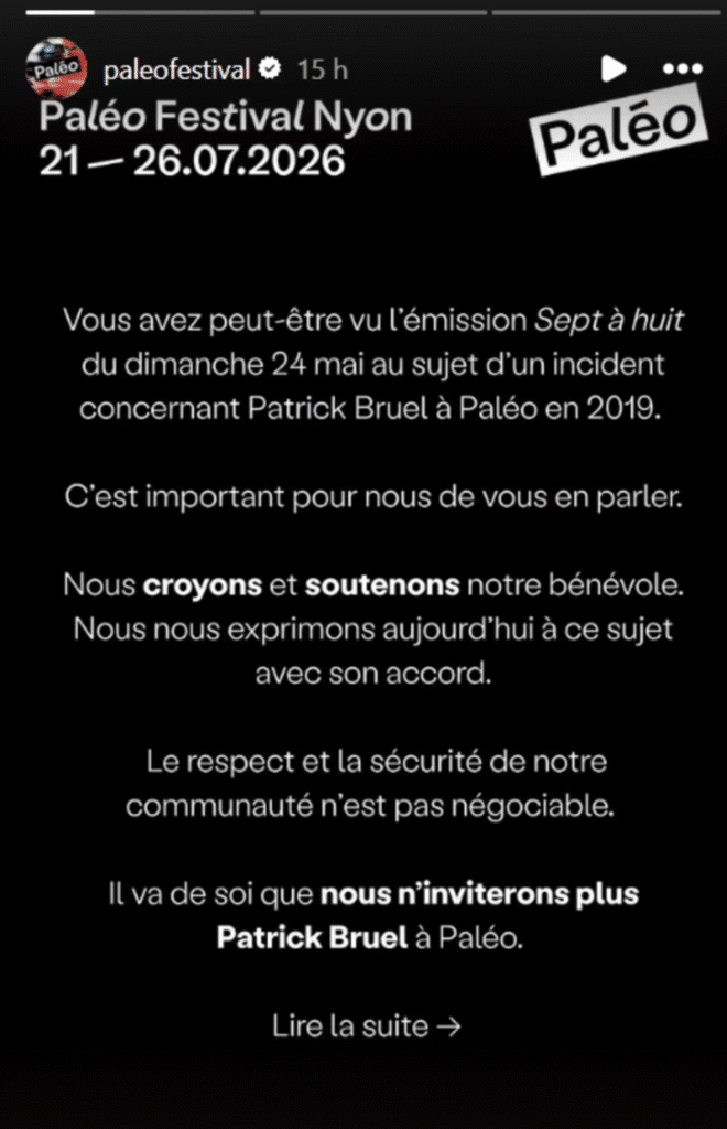 Patrick Bruel : le chanteur banni d'un grand festival depuis 2019 suite à un incident, la direction brise le silence