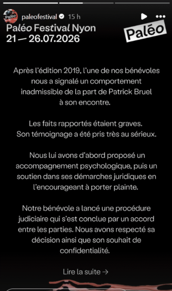 Patrick Bruel : le chanteur banni d'un grand festival depuis 2019 suite à un incident, la direction brise le silence