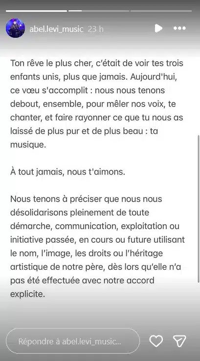 Daniel Lévi : quatre ans après sa disparition, ses enfants s’en prennent à la veuve du chanteur, Sandrine