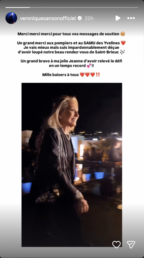 Véronique Sanson : après sa récente hospitalisation en urgence, elle adresse un message à ses fans