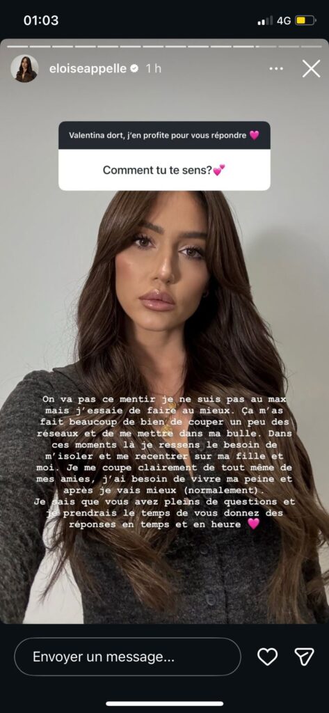 Éloïse Appelle : elle inquiète ses abonnés après de nouvelles confidences