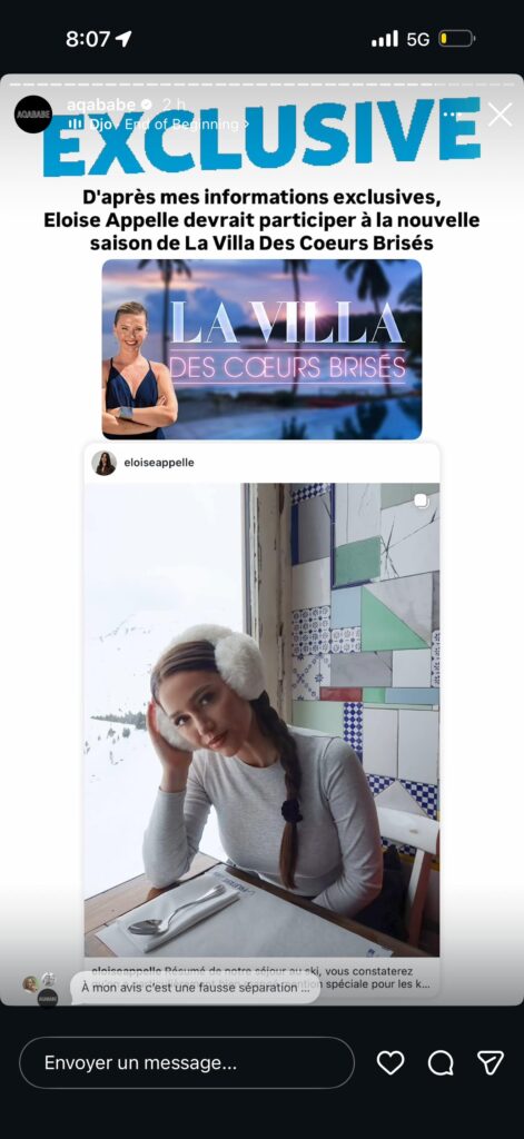 Éloïse Appelle et Nacca : tout juste séparés et déjà au casting de La Villa des cœurs brisés ?