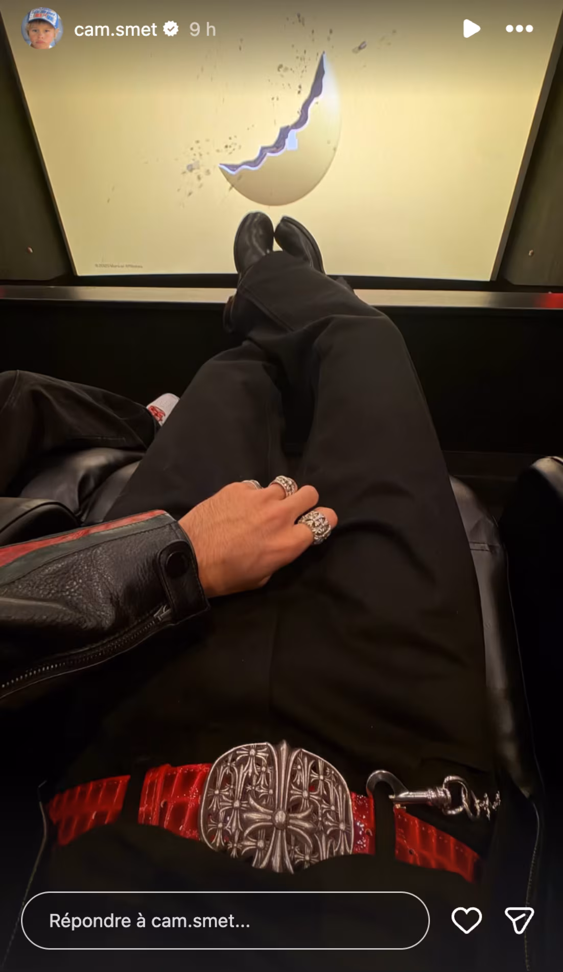 Johnny Hallyday : son petit fils Cameron Smet dans ses traces