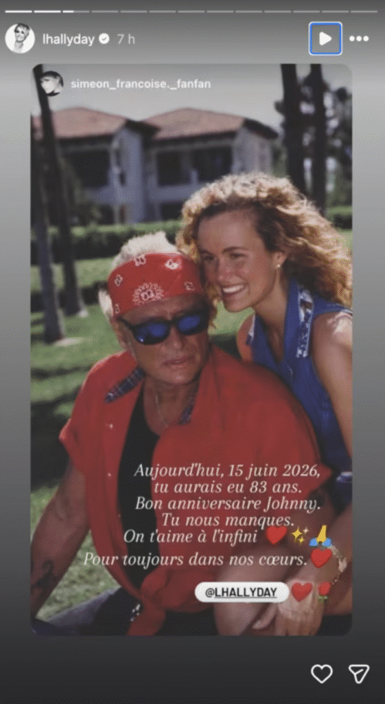 Laeticia Hallyday : son émouvant message pour l’anniversaire de Johnny