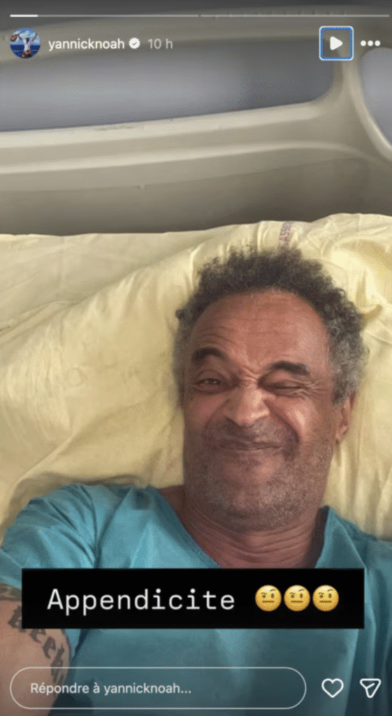 Yannick Noah : hospitalisé et opéré d’urgence à 66 ans, il explique la raison de son passage au bloc opératoire