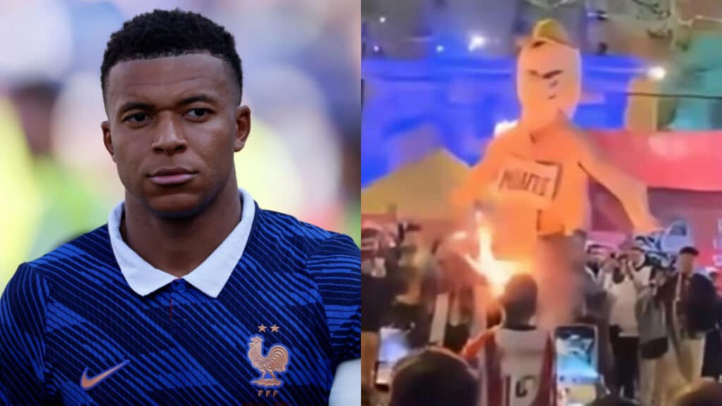 Kylian Mbappé : un mannequin à l’effigie du capitaine des Bleus brûlé au Paraguay "pour lui porter malheur"